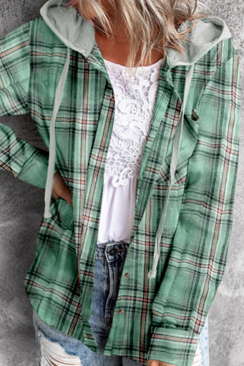 Chemise homme à carreaux, élégante et confortable.  Coupe ajustée, motif classique.