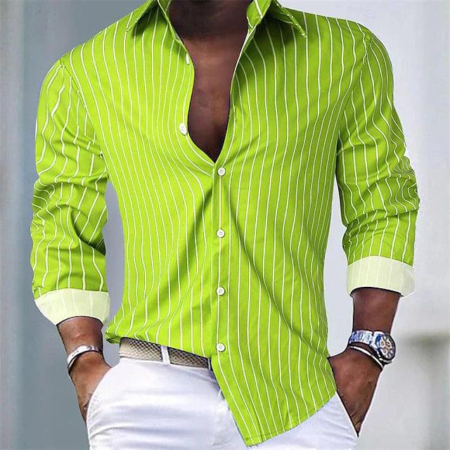 Vêtement homme: chemise casual à manches longues pour automne, tissu doux, parfait pour un look décontracté-chic et confortable.