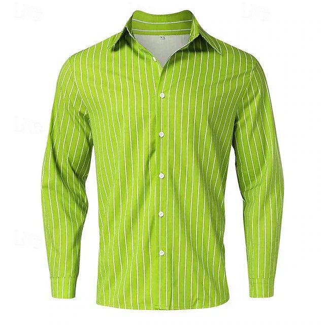 Chemise à manches longues homme, style automne élégant et décontracté, parfaite pour un look masculin polyvalent et confortable.