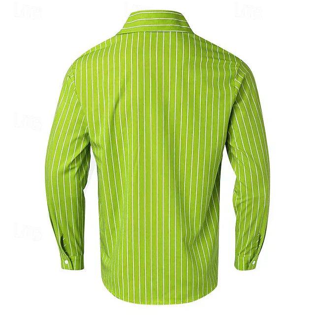 Chemise décontractée homme, coupe moderne à manches longues, idéale pour les tenues d'automne, confort et élégance masculine.