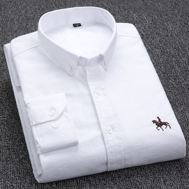 "Chemise homme élégante blanche, bleu, rose, turquoise, design chic, tissu respirant, idéale pour toute occasion."