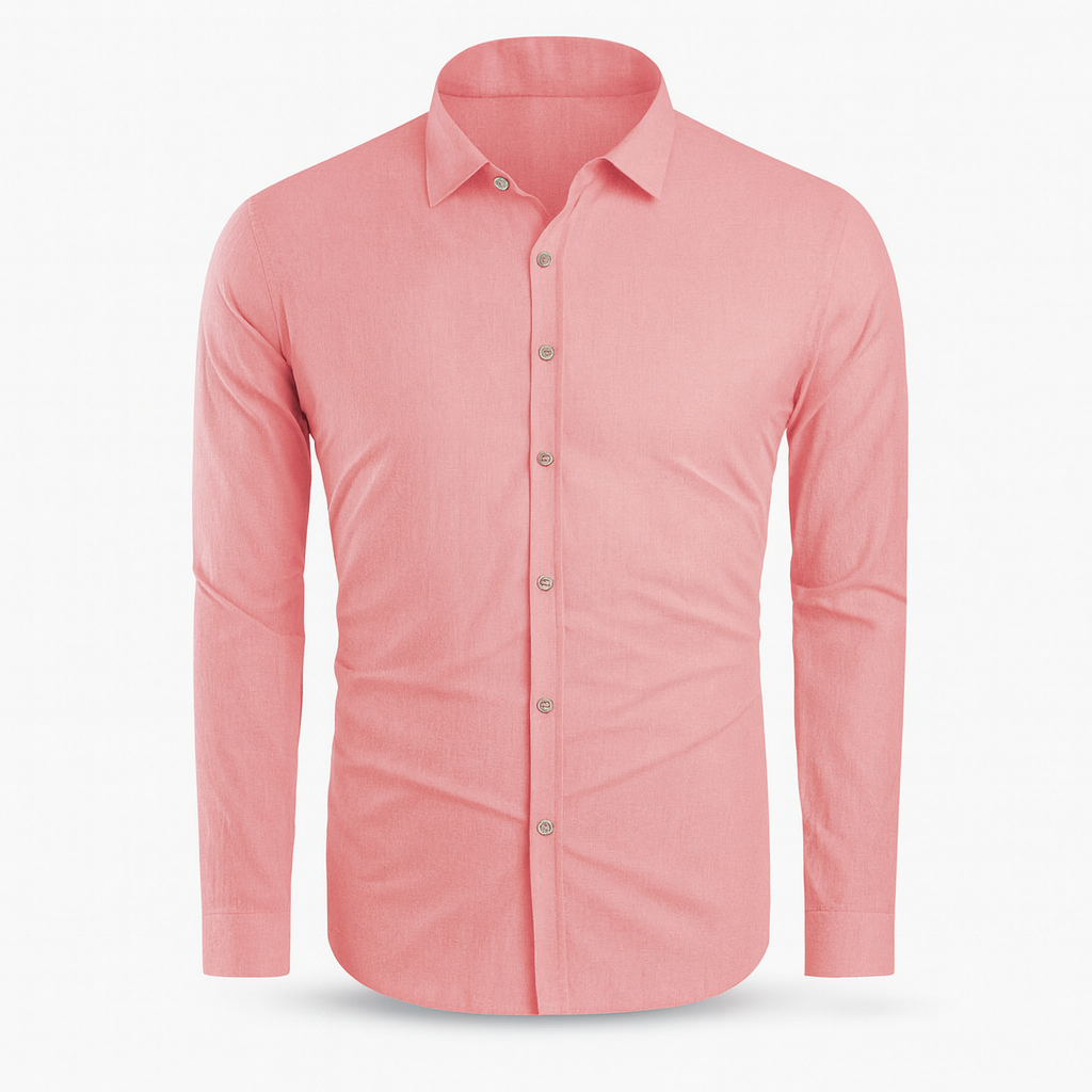 Chemise homme élégante et respirante. Idéale pour un look d'été décontracté et confortable.