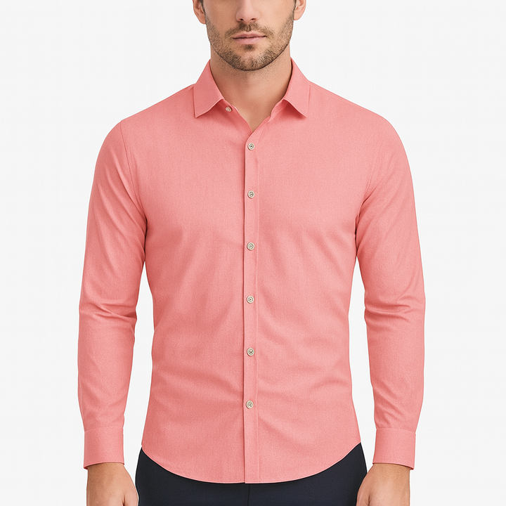 Chemise homme respirante et confortable. Style décontracté et léger, idéale pour l'été et le printemps.