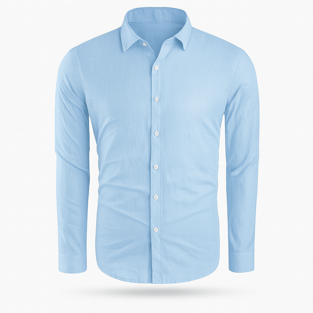 Mode homme: chemise boutonnée casual, chic et confortable pour le printemps et l'été.