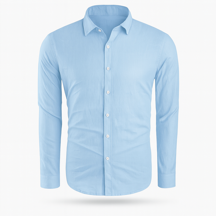 Mode homme: chemise boutonnée casual, chic et confortable pour le printemps et l'été.