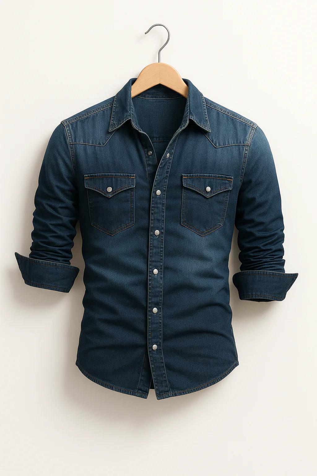 Chemise homme polyvalente slim fit manches longues, parfaite pour un look moderne, bureau ou soirée décontractée.