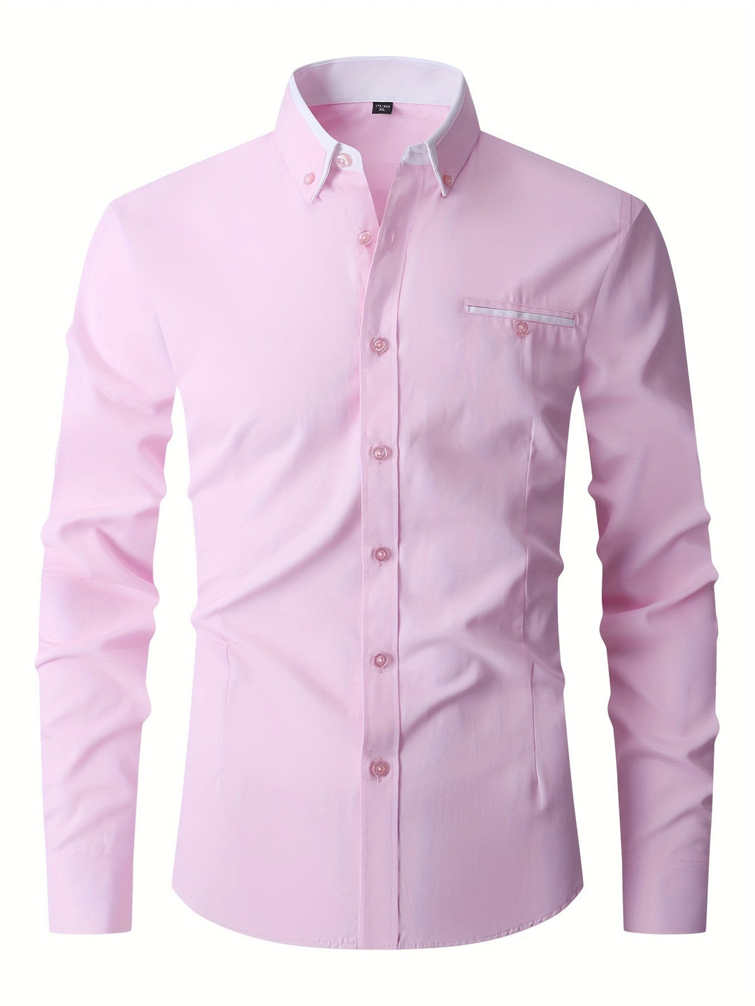 Chemise décontractée homme, moderne et stretch. Parfaite pour un confort quotidien et un style automne facile.