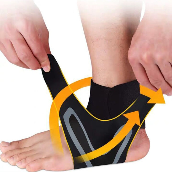 Chevillère de maintien, soulage douleur cheville.  Stabilisation optimale, confort et respirabilité. Idéale sport et récupéra