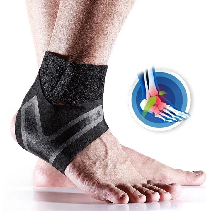 Chevillère de maintien, soulage douleur cheville.  Stabilisation optimale, confort et respirabilité. Idéale sport et récupéra