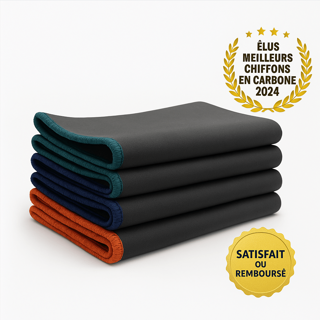 Chiffon microfibre ultra-absorbant et durable.  Idéal pour le nettoyage de surfaces délicates.