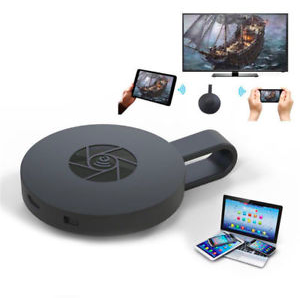 Clef HDMI streaming 1080p. Diffusez films et séries depuis smartphone, tablette ou PC.  Petit et élégant.