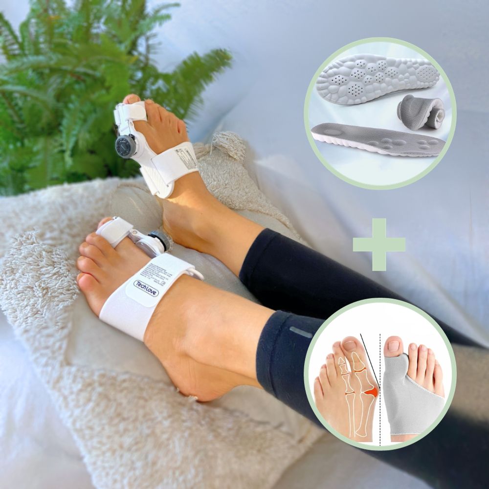 "Coffret correcteur orthopédique ergonomique pour Hallux Valgus, soulagement rapide et confort optimal, pieds désalignés"