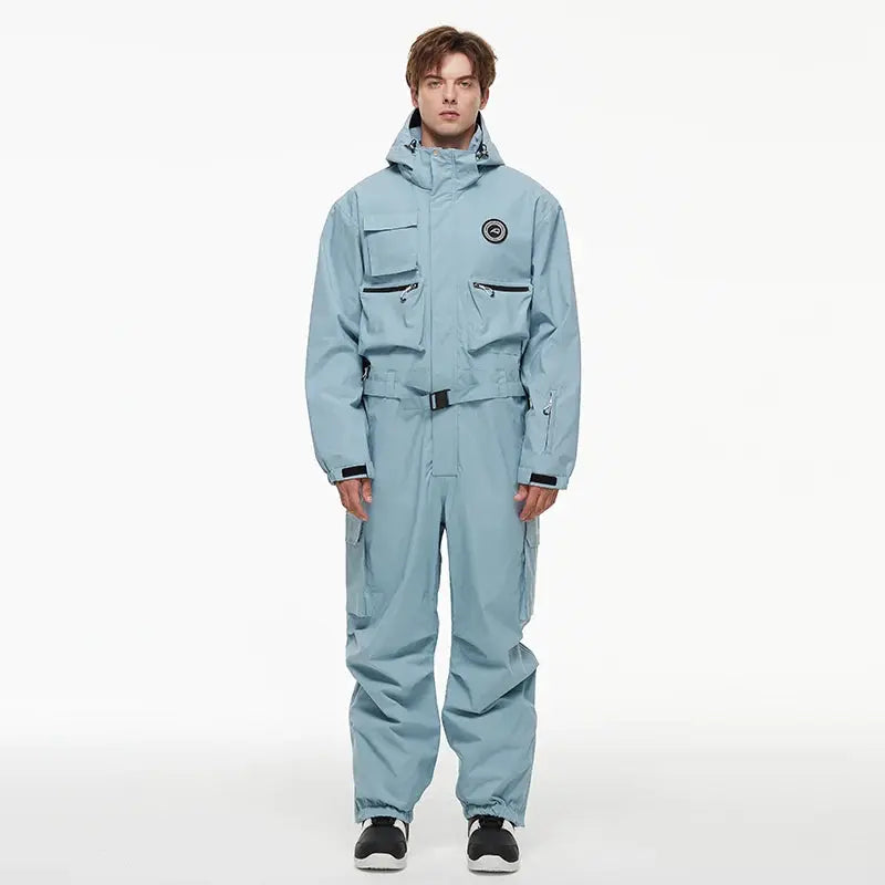 Tissu technique de la combinaison de ski homme, imperméable et respirant, essentiel pour sports d'hiver et neige.