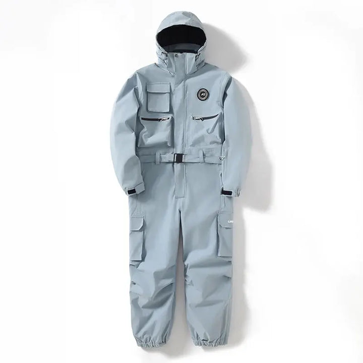 Combinaison de ski homme offrant liberté de mouvement, isolante et chaude pour activités neige, alpin et hiver.