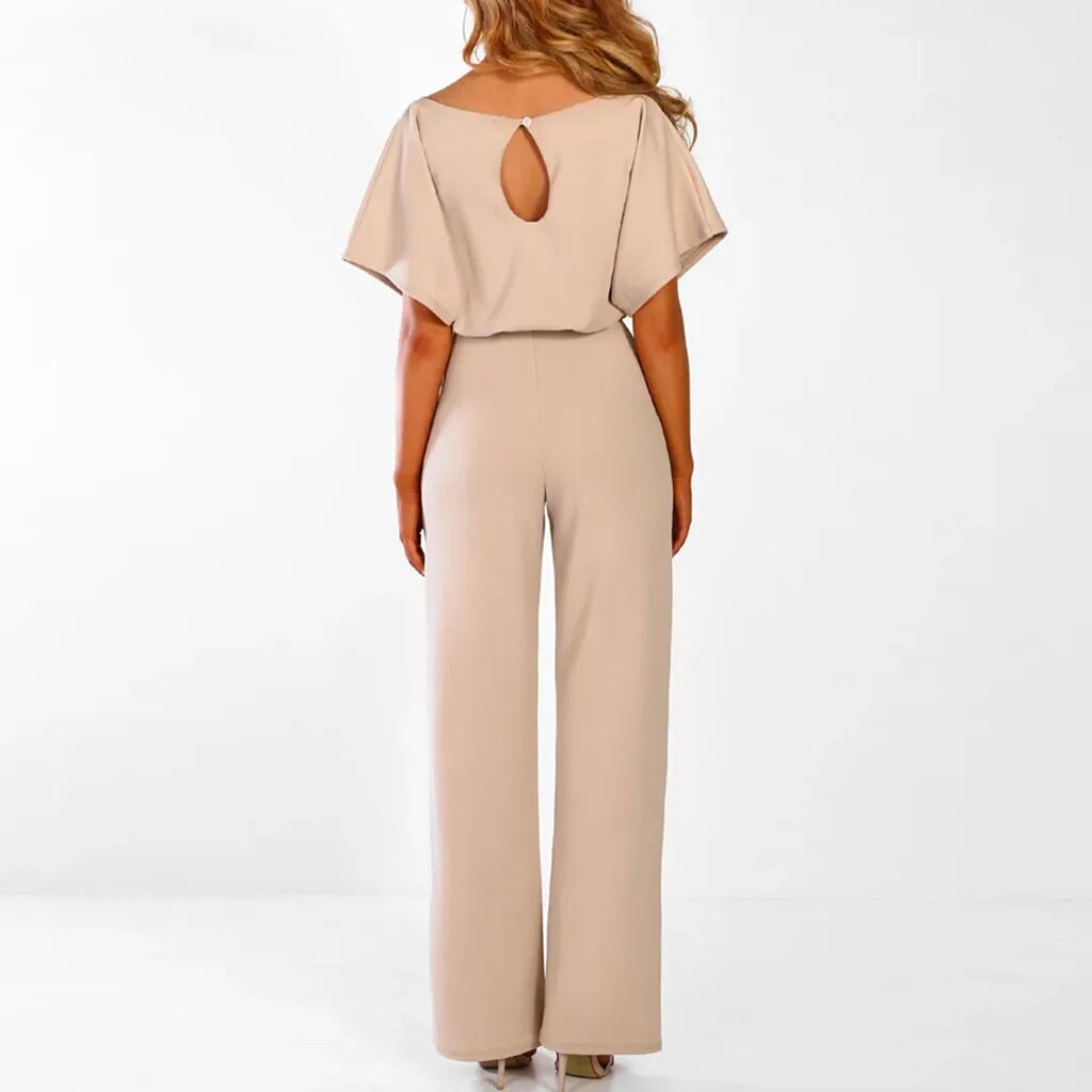 Combinaison femme Emma chic pour soirée, look moderne élégant et stylé, idéale pour toute occasion.