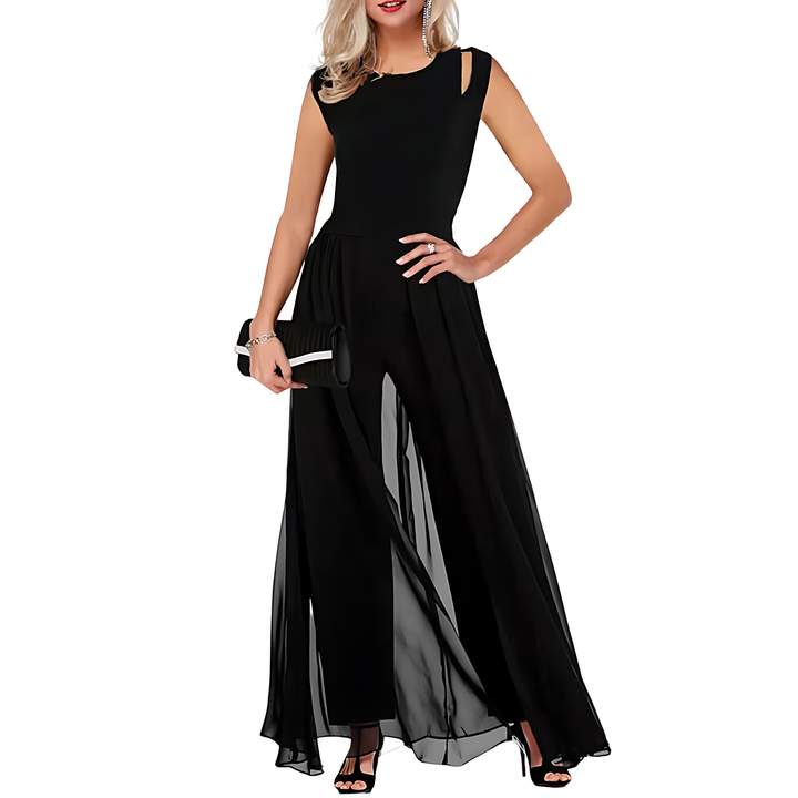 Combinaison femme d'été en coton, alliant élégance et confort, une pièce mode chic indispensable.