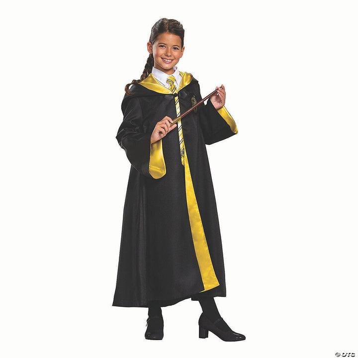 Costume enfant Harry Potter : cape et baguette magique pour Halloween.