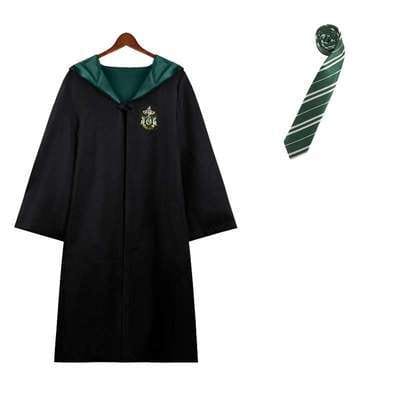 Costume enfant Harry Potter : cape et baguette magique pour Halloween.