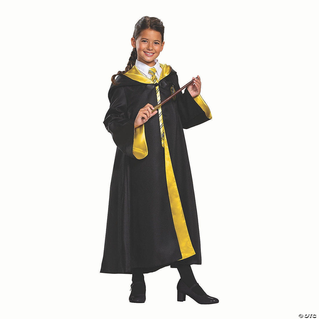 Costume enfant Harry Potter : cape et baguette magique pour Halloween.