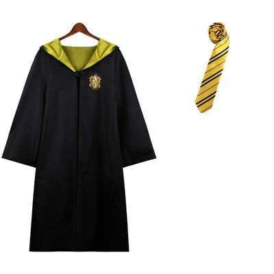 Costume enfant Harry Potter : cape et baguette magique pour Halloween.