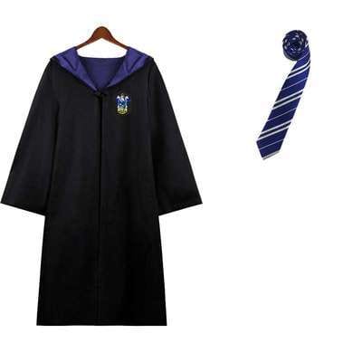 Costume enfant Harry Potter : cape et baguette magique pour Halloween.