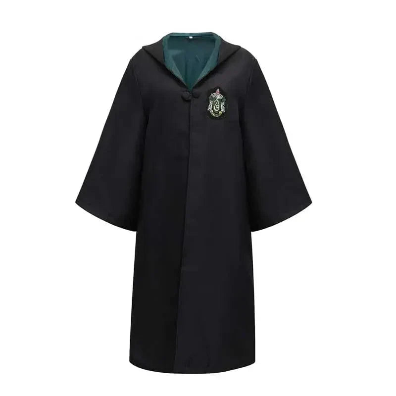 Costume Harry Potter unisexe et complet, avec robe de sorcier et accessoires, pour enfant fan de Poudlard et magie.