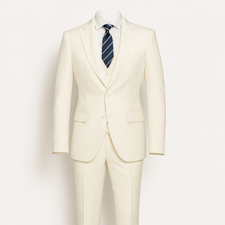 Pantalon de costume formel homme noir, chic et confortable. Idéal pour un ensemble 3 pièces ou tenue de bureau.