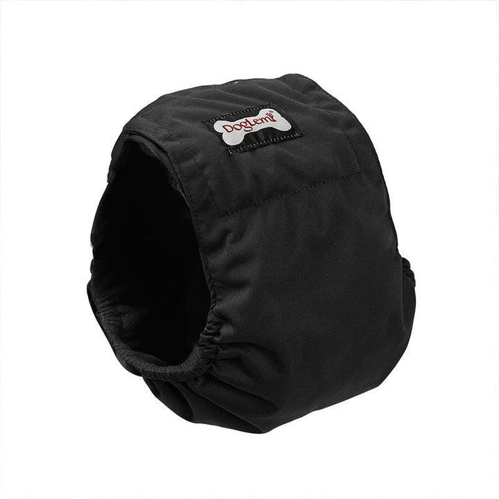 Couche pour chien mâle incontinent, protection et confort.