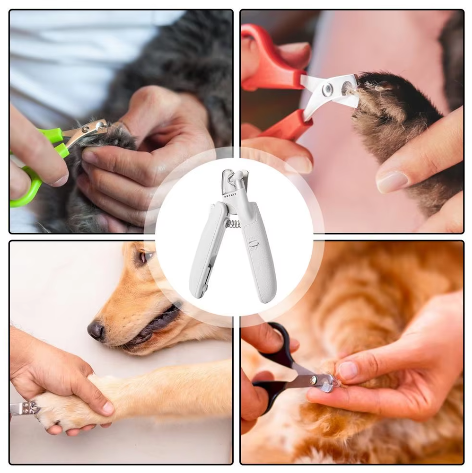 Coupe-griffes électronique pour chien et chat. Soin précis et doux des griffes.  Coupe facile et rapide.