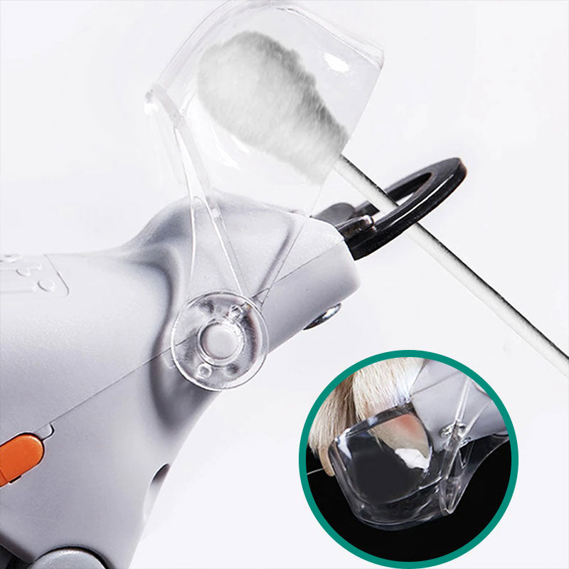 Coupe-ongles chien, design ergonomique, coupe précise et sécurisée, soin facile des griffes.