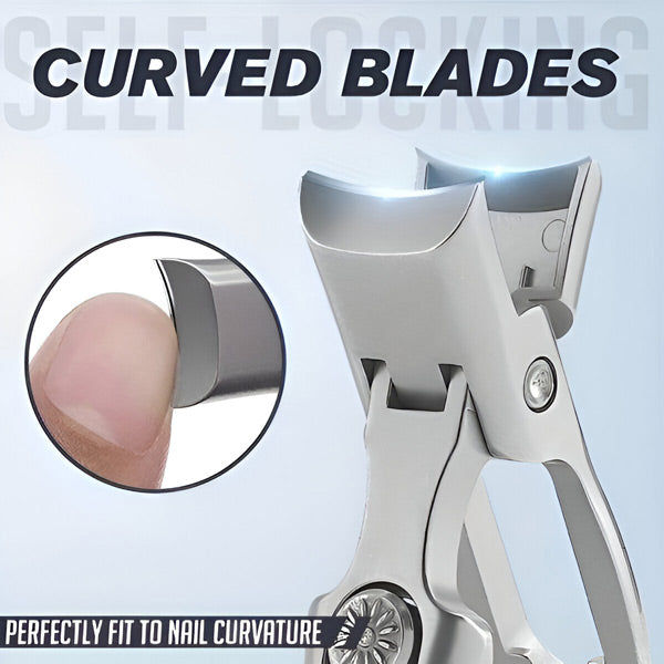 "Coupe-ongles compact en acier inoxydable, lame tranchante, design ergonomique pour précision et facilité de transport."
