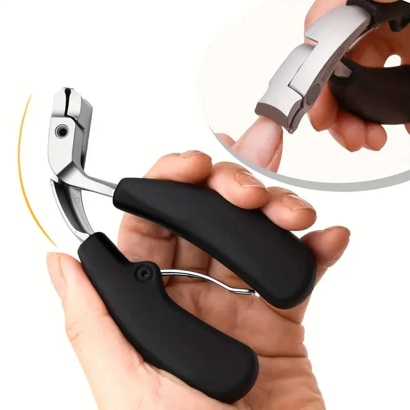 Coupe-ongles professionnel, acier inox, précision chirurgicale.  Manucure parfaite, coupe nette et ergonomique.