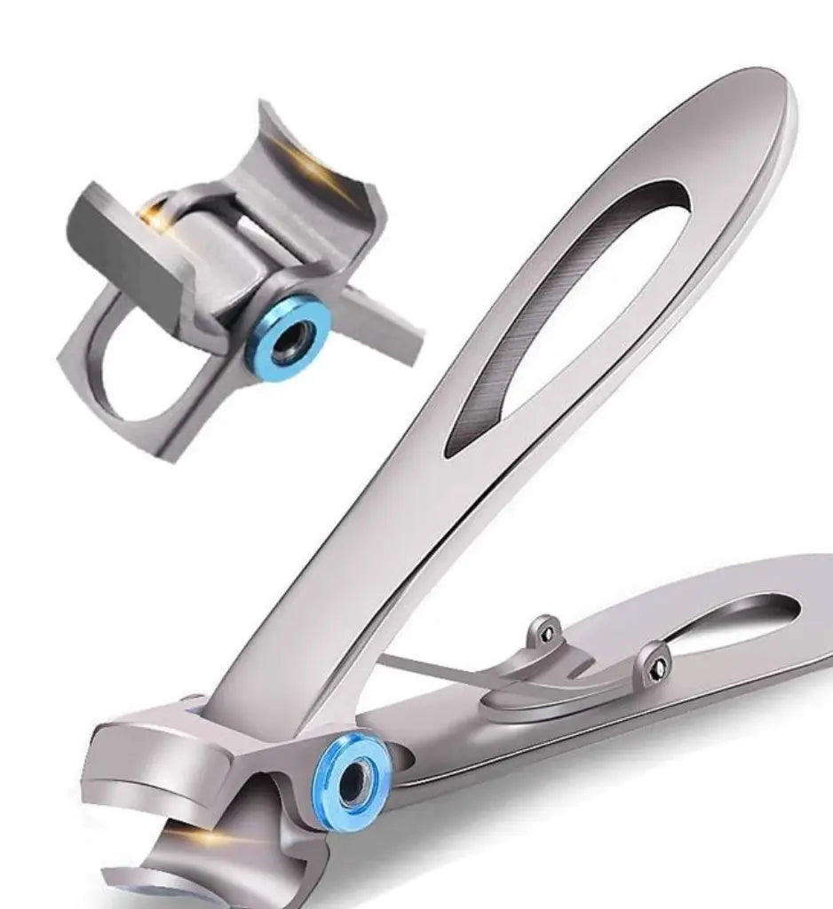 Coupe-ongles professionnel.  Acier inoxydable, coupe précise pour ongles épais. Ergonomique et confortable.