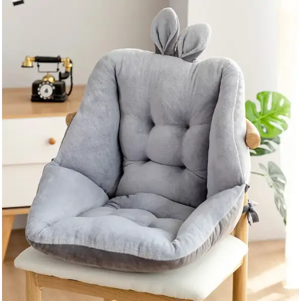 Coussin ergonomique 40x40cm, multicolore. Soutien dorsal optimal pour un confort maximal au bureau ou à la maison.