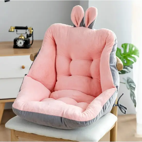 Coussin ergonomique 40x40cm, multicolore. Soutien dorsal optimal pour un confort maximal au bureau ou à la maison.