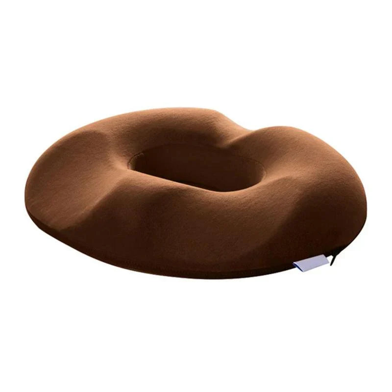 Coussin orthopédique assise, soulage coccyx & hémorroïdes. Confort optimal, mousse mémoire de forme.