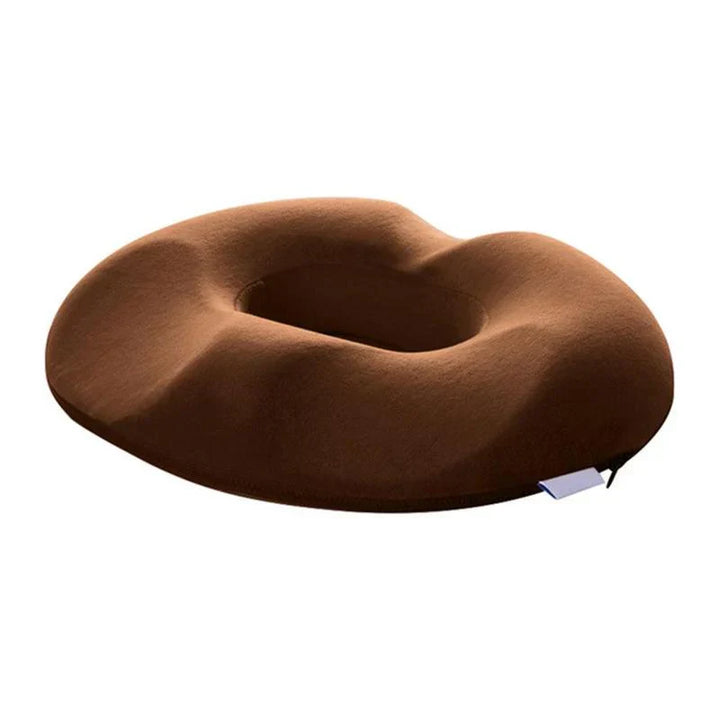 Coussin orthopédique assise, soulage coccyx & hémorroïdes. Confort optimal, mousse mémoire de forme.