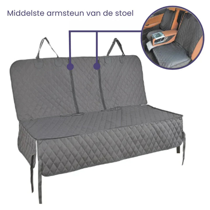 Couverture imperméable pour chien voiture. Protection optimale sièges. Antidérapante, facile à nettoyer.