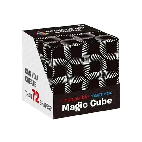 "Cubo puzzle créatif coloré en rotation, défi logique et ergonomique pour amateurs de stratégie."