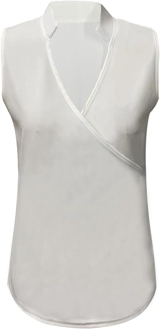 Top débardeur chic et élégant pour femme, style estival. Confortable, sans manches, parfait pour une tenue d'été.