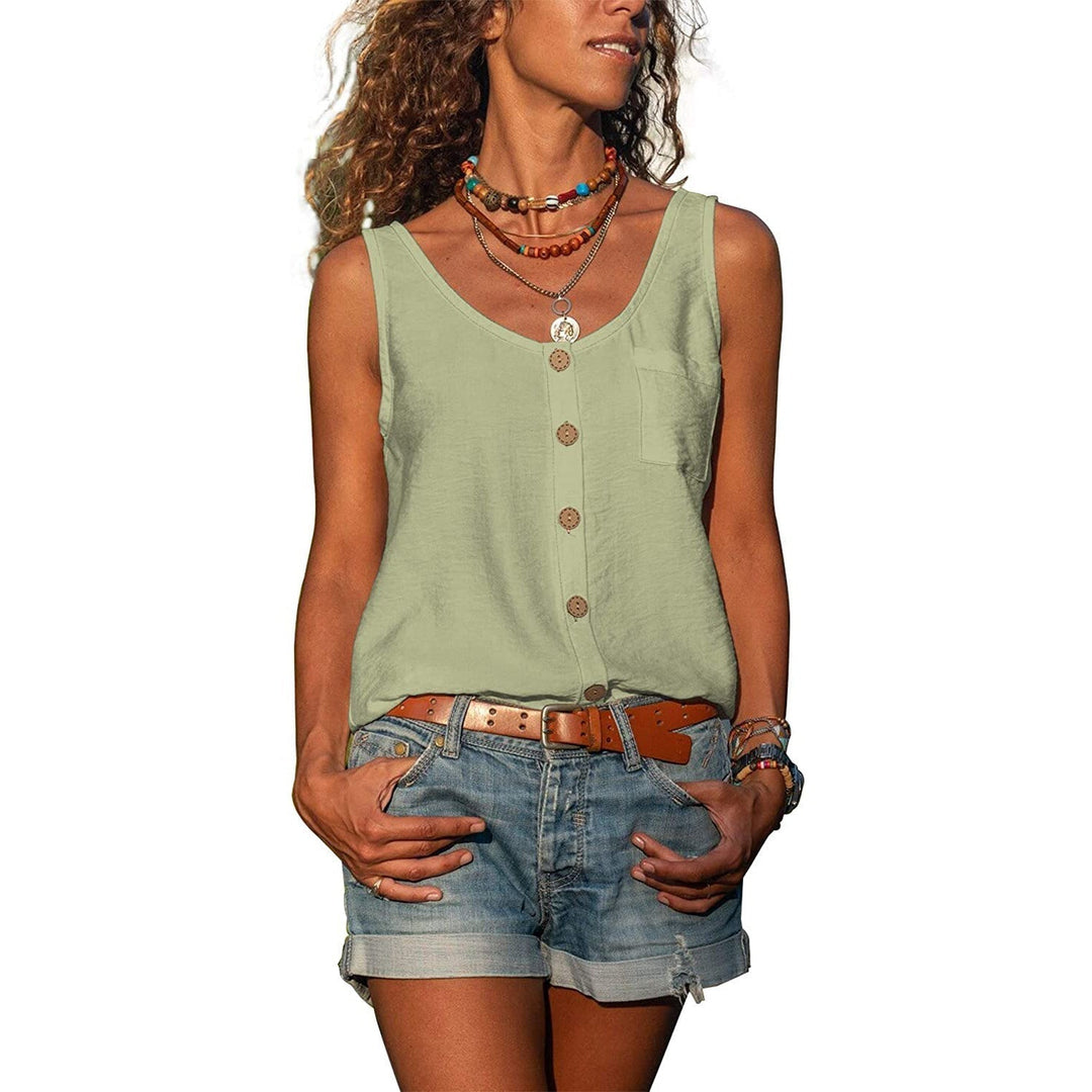 Haut femme chic, débardeur élégant pour un style décontracté d'été. Polyvalent et à la mode.