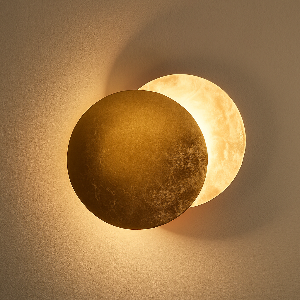 Scandinavische Eclipse Wandlamp