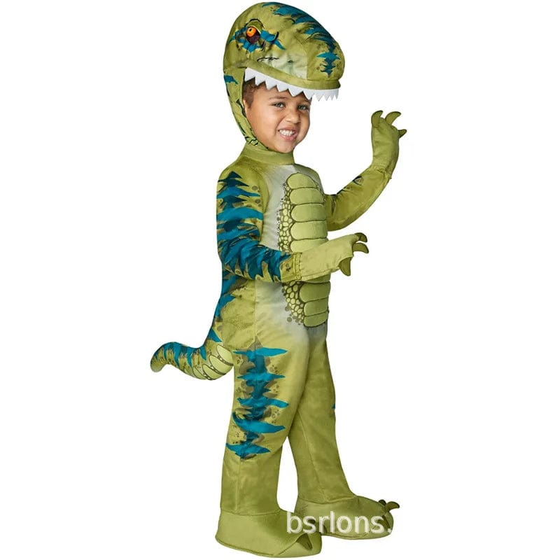 Déguisement dinosaure enfant, haute qualité, réaliste, fête, anniversaire.