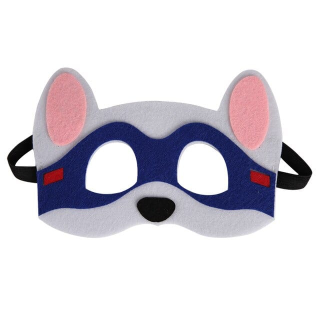 Déguisement enfant : cape et masque assortis.  Parfait pour le jeu de rôle et les fêtes costumées.