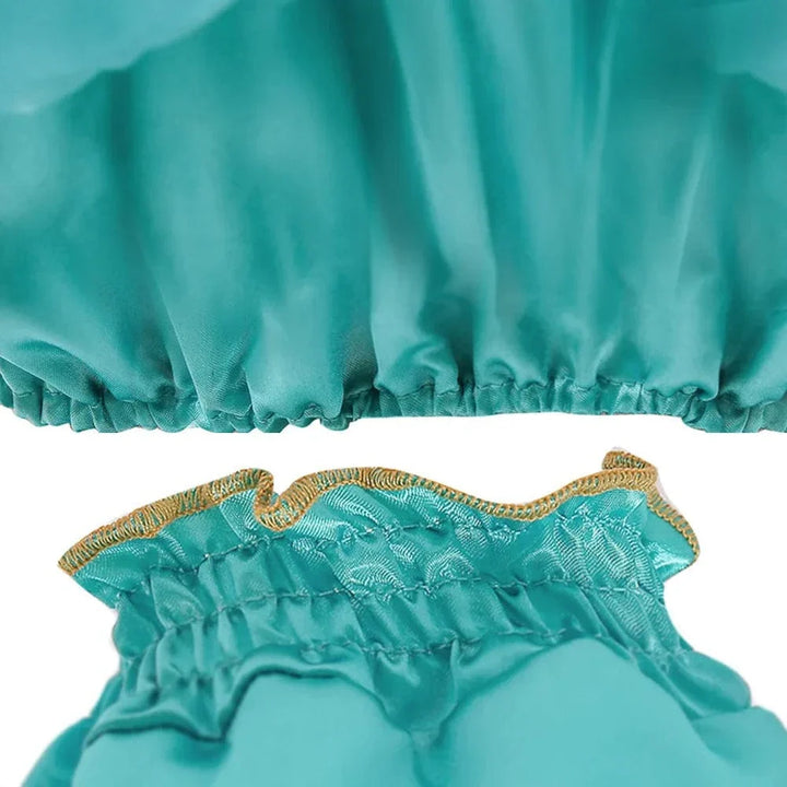 Déguisement princesse enfant: robe, couronne, accessoires. Costume complet luxe.