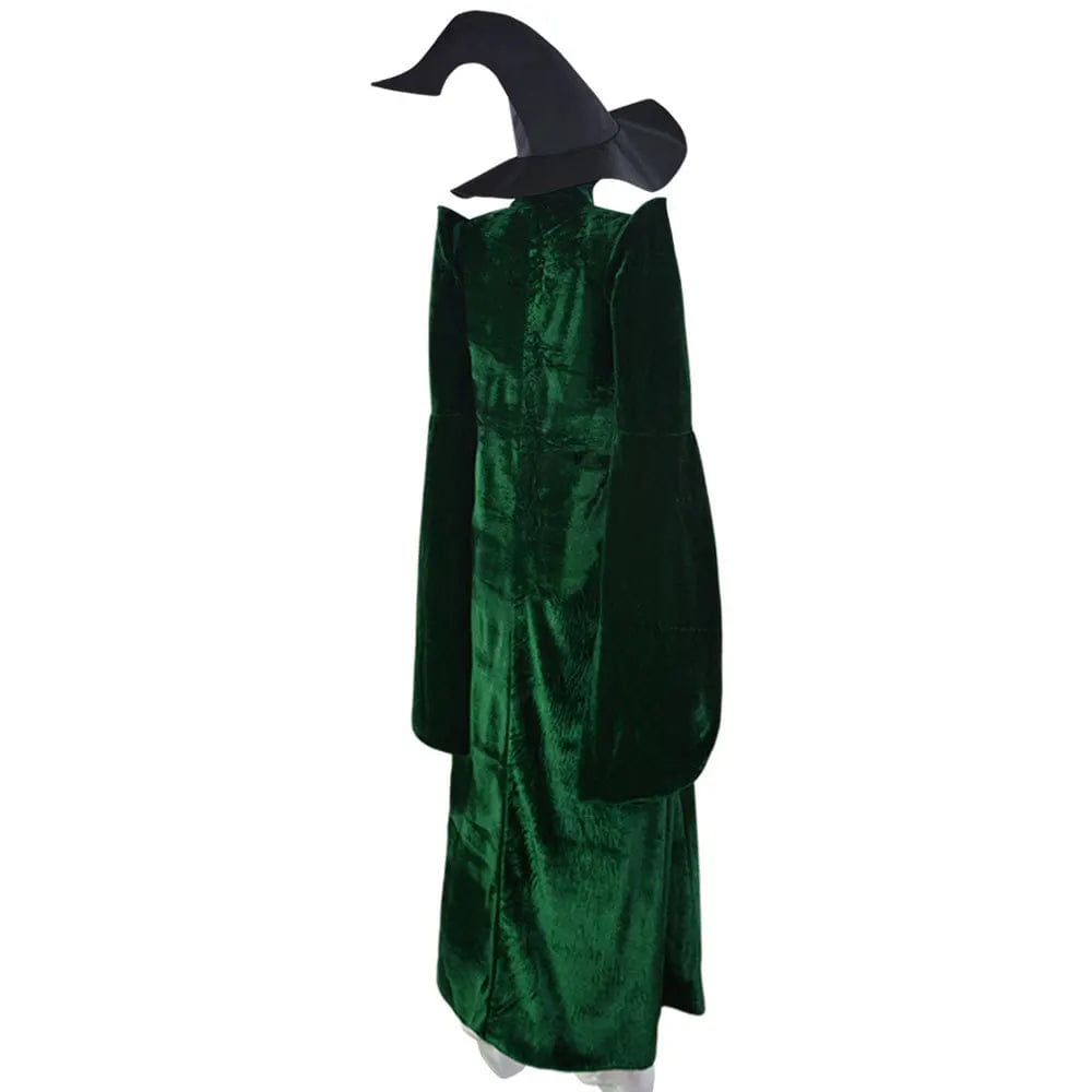 Déguisement Professeur McGonagal, adulte & enfant. Costume détaillé, élégant et fidèle au film Harry Potter.