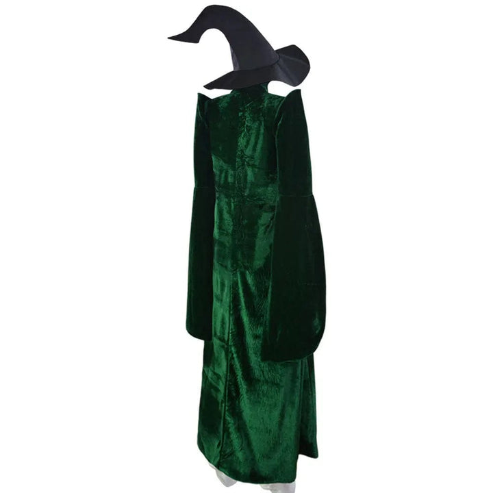 Déguisement Professeur McGonagal, adulte & enfant. Costume détaillé, élégant et fidèle au film Harry Potter.