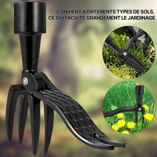 Désherbeur Mécanique Ergonomique pour Jardinage