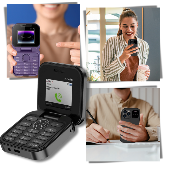 Téléphone portable pliable Dual Sim

 - Ozerty