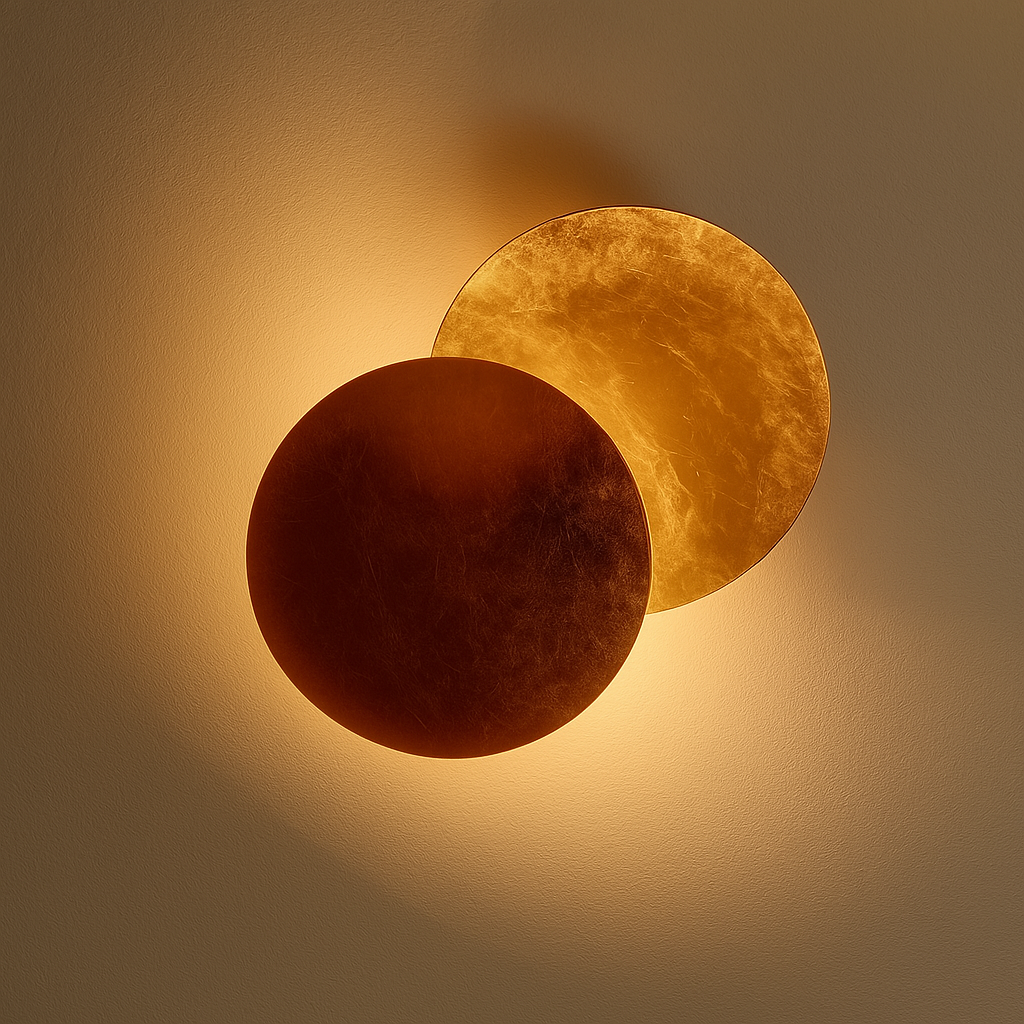 Scandinavische Eclipse Wandlamp